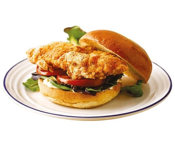 Burguer crispy chicken